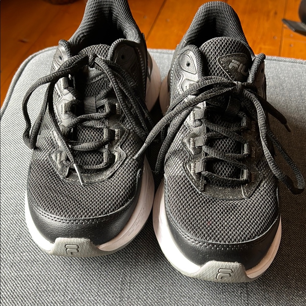 Black and White Athletic Sneakers